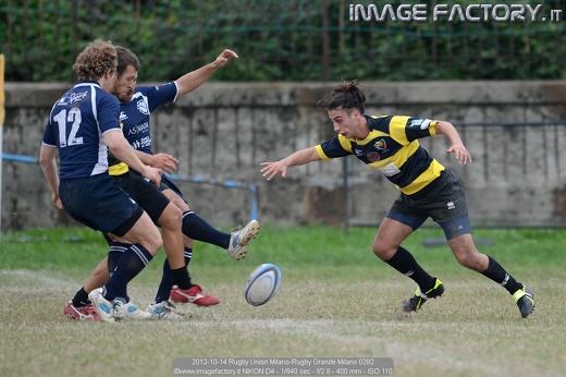 2012-10-14 Rugby Union Milano-Rugby Grande Milano 0282